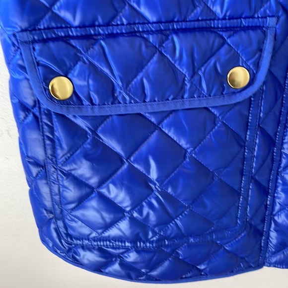 J. Crew Royal Blue Excursion Puffer Vest - Size S - Picture 5 of 7